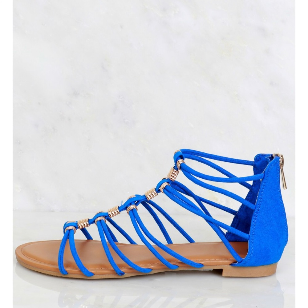 Blue sandals - Picture 2 of 4